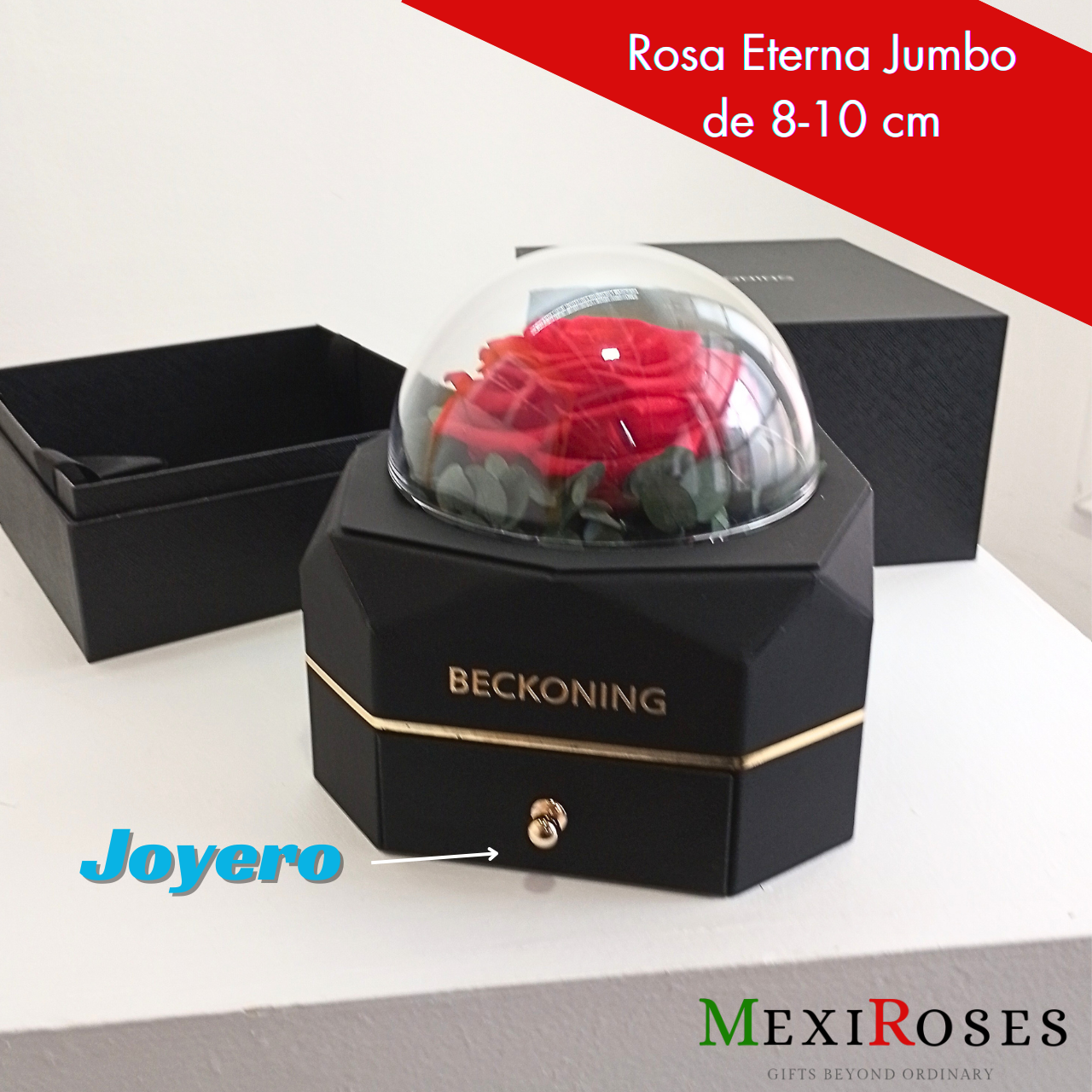 Sublime Rosa Jumbo 3 - Medallón verde