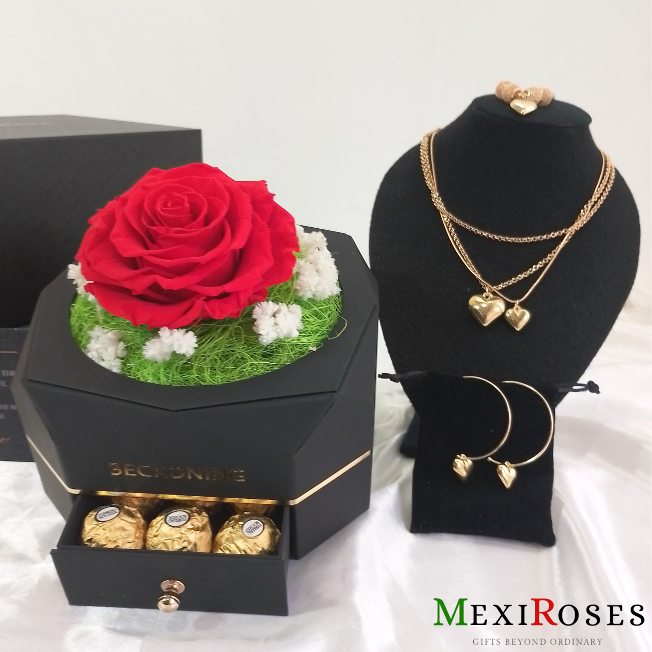 Combo Rosa Eterna Jumbo 11 - Belleza en todo momento