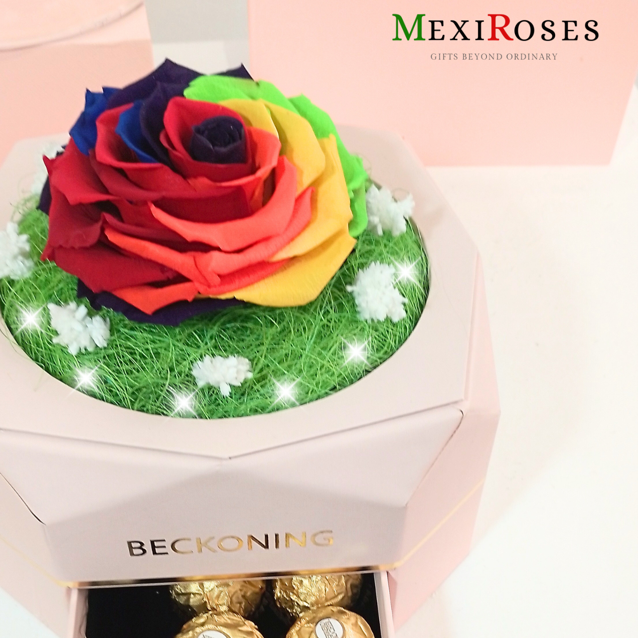 Combo  Rosa Jumbo 12 - Belleza de colores