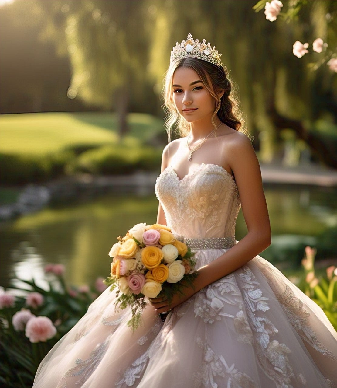 Ceremonia – Ramo de Quince Rosas