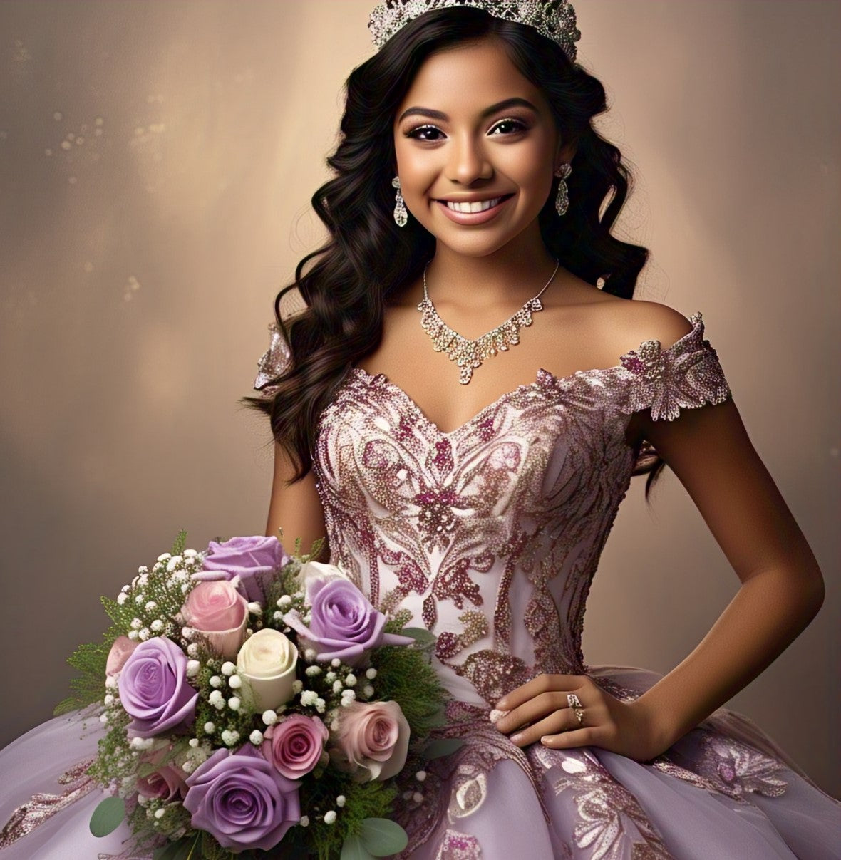 Ceremonia – Ramo de Quince Rosas